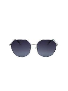 Polaroid Damskie okulary przeciwsłoneczne w kolorze srebrno-granatowym rozmiar: 59. Niebieskie okulary przeciwsłoneczne Polaroid. Za 179,95 zł.