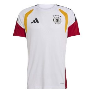 Koszulka piłkarska treningowa ADIDAS Niemcy. Bluzki ADIDAS, m, bez wzorów, sportowe, bez kołnierzyka, bez ramiączek. Za 249,99 zł.