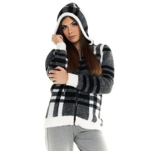 Damska bluza z kapturem Leone Leisure. Czarne bluzy LEONE 1947 APPAREL, bez wzorów, z kapturem. Za 218,92 zł.