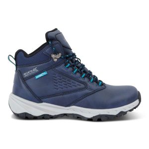 Buty trekkingowe Regatta Lady Amble. Niebieskie buty trekkingowe Regatta, bez zapięcia. Za 179,00 zł.
