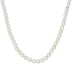 Valero Pearls Naszyjnik z pereł srebro wysokiej próby Perła hodowlana słodkowodna srebrny Naszyjniki 1 ct Damski. Szare naszyjniki Valero Pearls, z perłą, srebrne. Za 718,99 zł.