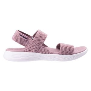 Sandały Damskie Iguana Leisa 92800598400 Różowe. Czerwone sandały bez wzorów, z poliesteru, bez obcasa, bez zapięcia. Za 210,01 zł.