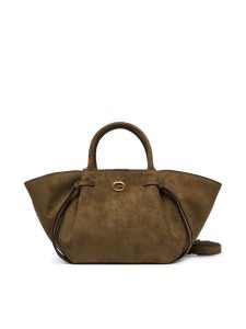 Guess Torebka Allegra HWSG22 37060 Khaki. Brązowe torebki klasyczne Guess, z aplikacjami, z materiału, bez dodatków. Za 634,99 zł.
