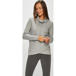 Roxy - Bluza. Szare bluzy marki Roxy, z bawełny. W wyprzedaży za 239,90 zł.