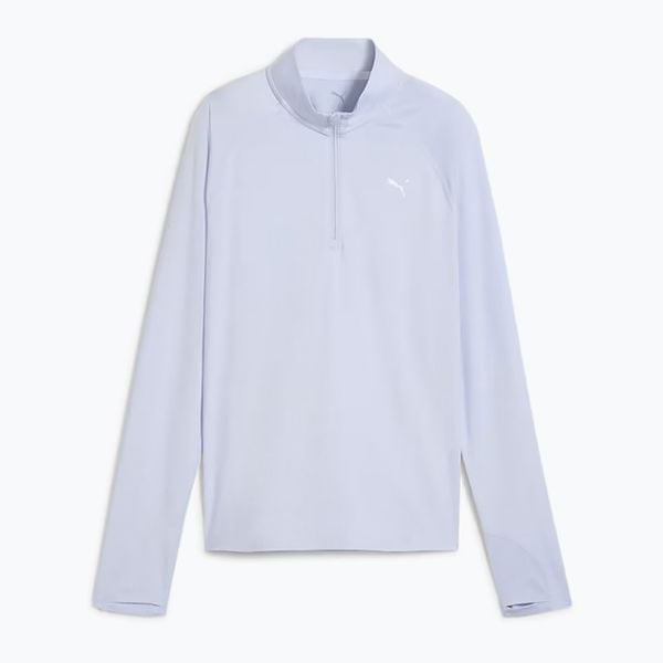 Bluza do biegania damska PUMA Run Velocity Cloudspun 1/4 Zip. Niebieskie bluzy Puma, m, bez wzorów, bez kaptura. Za 159,99 zł.