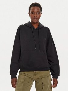 Alpha Industries Bluza 146041 Czarny Relaxed Fit. Czarne bluzy Alpha Industries, s, bez wzorów, z bawełny, bez kaptura. Za 349,99 zł.
