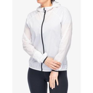 Kurtka wiatrówka damska CMP Taria. Białe kurtki CMP, bez wzorów, z softshellu, bez kaptura. Za 235,99 zł.