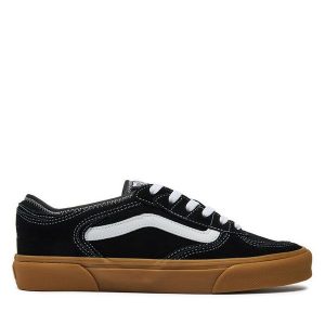 Tenisówki Vans. Czarne trampki Vans, bez wzorów, bez zapięcia. Za 219,99 zł.
