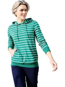 WITT WEIDEN Bluza w kolorze zielonym rozmiar: 40/42. Zielone bluzy WITT WEIDEN, bez wzorów, z kapturem. Za 43,99 zł.