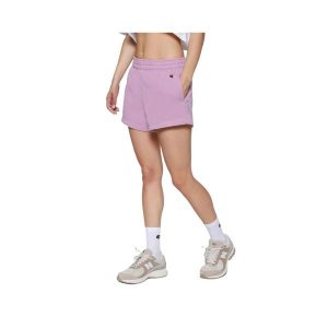 Spodenki sportowe damskie Champion Shorts. Niebieskie spodenki sportowe Champion, bez wzorów, z bawełny, sportowe. Za 121,00 zł.