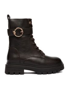 U.S. Polo Assn. Trapery EO-SVETA002W/GY1 Brązowy. Brązowe buty zimowe U.S. Polo Assn., ze skóry, bez obcasa, bez zapięcia. Za 329,99 zł.