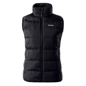 Kamizelka damska Hi-Tec Lady Sanis - czarna, Rozmiar XL. Czarne kamizelki Hi-tec, na jesień, xl, bez wzorów, bez kołnierzyka, bez ramiączek, bez kaptura. Za 109,99 zł.