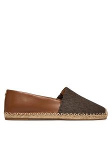 MICHAEL Michael Kors Espadryle Kenze 40R6KZFP1B Brązowy. Brązowe espadryle MICHAEL Michael Kors, bez wzorów, ze skóry, bez obcasa. Za 549,99 zł.