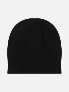 Perfect Cashmere Kaszmirowa czapka "Faith" w kolorze czarnym rozmiar: onesize. Czarne czapki Perfect Cashmere, bez wzorów, z kaszmiru. Za 148,61 zł.