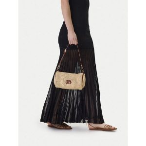 Torebka KARL LAGERFELD. Brązowe torebki klasyczne KARL LAGERFELD, bez wzorów, bez dodatków. Za 632,99 zł.