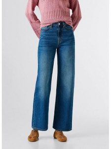 Pepe Jeans Dżinsy - Regular fit - w kolorze niebieskim rozmiar: W25/L32. Niebieskie jeansy Pepe Jeans, z aplikacjami, z bawełny, z podwyższonym stanem. Za 219,08 zł.