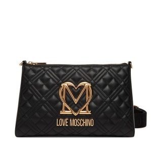 Torebka LOVE MOSCHINO. Czarne torebki klasyczne LOVE MOSCHINO, bez wzorów, bez dodatków. Za 639,99 zł.