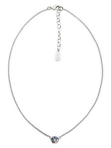 U.S. Polo Assn. Naszyjnik z elementem ozdobnym - dł. 38 cm rozmiar: onesize. Szare naszyjniki U.S. Polo Assn., z kryształem, metalowe. Za 82,99 zł.