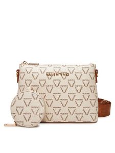 Valentino Torebka VBS8GT17 Biały. Białe listonoszki Valentino, bez wzorów, ze skóry, bez dodatków. Za 289,99 zł.