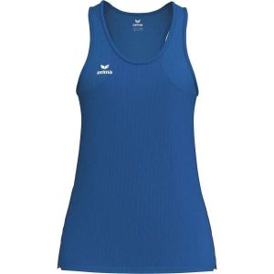 Damski tank top Erima T&F Wings. Niebieskie topy Erima, bez wzorów, sportowe, bez kołnierzyka, bez ramiączek. Za 194,50 zł.