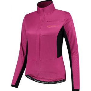Softshelowa kurtka rowerowa damska Rogelli BARRIER. Czarne kurtki Rogelli, l, bez wzorów, z softshellu, bez kaptura. Za 449,50 zł.