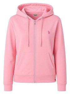 U.S. Polo Assn. Bluza w kolorze jasnoróżowym rozmiar: XL. Różowe bluzy U.S. Polo Assn., s, bez wzorów, bez kaptura. Za 188,40 zł.