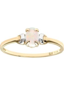 Revoni Złoty pierścionek z opalem rozmiar: 53. Żółte pierścionki Revoni, z opalem, złote. Za 569,68 zł.