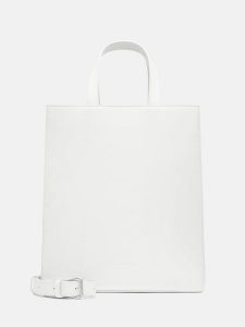 Liebeskind Berlin Skórzana torebka "Paperbag M" w kolorze białym - 29 x 34 x 15 cm rozmiar: onesize. Białe torebki klasyczne Liebeskind Berlin, bez wzorów, z materiału, przez ramię, bez dodatków. Za 482,03 zł.