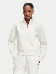 Guess Bluza V6YQ12 K4297 Kremowy Regular Fit. Białe bluzy Guess, xxs, z aplikacjami, z syntetyku, bez kaptura. Za 344,99 zł.