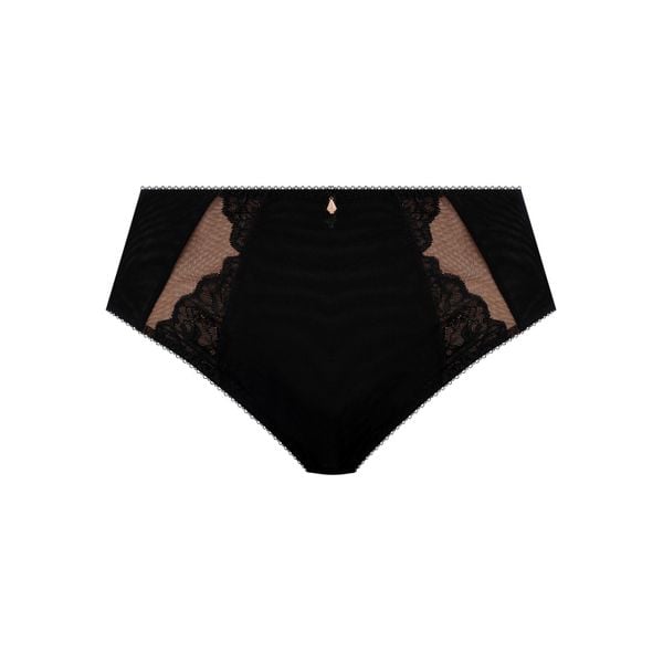 Figi damskie Elomi Cate. Czarne figi ELOMI, bez wzorów. Za 173,00 zł.