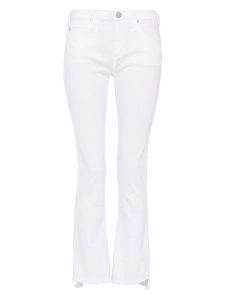 True Religion Dżinsy "Halle" - Slim fit - w kolorze białym rozmiar: W26. Białe jeansy True Religion, z aplikacjami. Za 245,96 zł.
