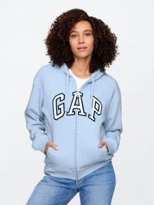 GAP Bluza w kolorze błękitnym rozmiar: L. Niebieskie bluzy GAP, l, bez wzorów, bez kaptura. Za 131,95 zł.