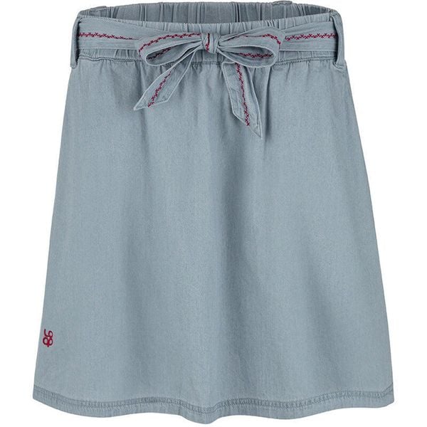 Stylowa spódnica damska z miękkiego bawełny - idealna na lato. Fioletowe spódnice GALEO, na lato, bez wzorów, z bawełny, eleganckie. Za 158,99 zł.