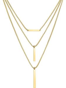 Liebeskind Naszyjnik z elementami ozdobnymi - dł. 52 cm rozmiar: onesize. Naszyjniki Liebeskind, ze stali. Za 130,99 zł.