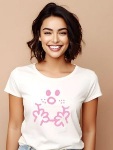 WOOOP Koszulka w kolorze białym rozmiar: XL. Białe bluzki Wooop, xl, bez wzorów, bez kołnierzyka, bez ramiączek. Za 52,42 zł.