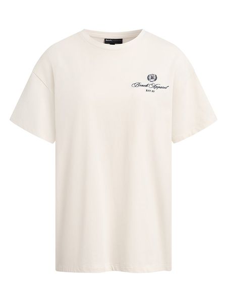 Bench Koszulka "Taja" w kolorze kremowym rozmiar: 42. Brązowe bluzki Bench, bez wzorów, z bawełny, bez kołnierzyka, bez ramiączek. Za 101,23 zł.