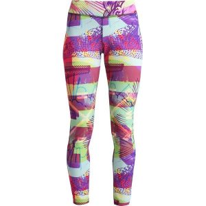Reebok Legginsy kiwi green. Zielone legginsy sportowe marki Reebok, z elastanu. W wyprzedaży za 160,30 zł.