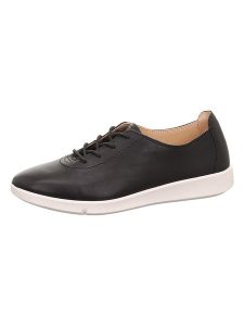 Legero Skórzane sneakersy "Lucca" w kolorze czarnym rozmiar: 38. Czarne trampki Legero, bez wzorów, bez zapięcia. Za 272,31 zł.