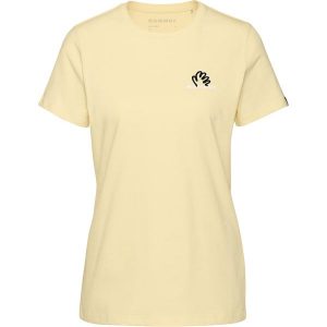 Koszulka bawełniana damska Mammut Massone T-Shirt Hold. Brązowe bluzki Mammut, m, bez wzorów, z bawełny, bez kołnierzyka, bez ramiączek. Za 188,99 zł.