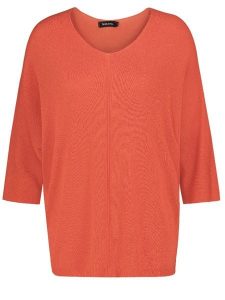 Sublevel Sweter w kolorze pomarańczowym rozmiar: S/M. Pomarańczowe swetry oversize Sublevel, m, bez wzorów, bez ramiączek. Za 114,17 zł.