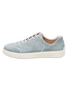 Think! Skórzane sneakersy w kolorze błękitnym rozmiar: 39. Niebieskie trampki Think, bez wzorów, bez zapięcia. Za 269,95 zł.
