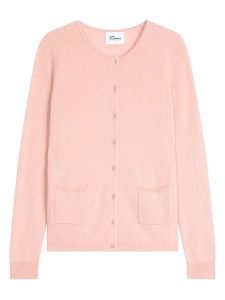 Just Cashmere Kaszmirowy kardigan "Katharine" w kolorze jasnoróżowym rozmiar: S. Różowe kardigany Just Cashmere, z kaszmiru. Za 369,99 zł.