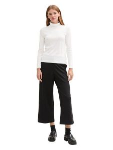 Tom Tailor Koszulka w kolorze białym rozmiar: XL. Białe bluzki Tom Tailor, xl, bez wzorów, bez kołnierzyka, bez ramiączek. Za 52,67 zł.
