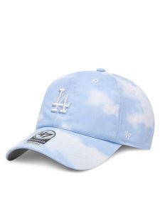 47 Brand Czapka z daszkiem MLB LA Dodgers In The Clouds ’47 Clean Up B-ITCCU12PTS Błękitny. Niebieskie czapki 47 Brand, bez wzorów, z bawełny. Za 99,99 zł.