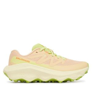 Buty do biegania Salomon. Brązowe buty sportowe Salomon, bez wzorów, bez zapięcia, do biegania. Za 466,99 zł.