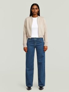 G-Star Dżinsy - Loose fit - w kolorze niebieskim rozmiar: W29/L34. Niebieskie jeansy G-Star, z aplikacjami, ze skóry. Za 298,95 zł.