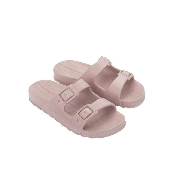 Klapki damskie Ipanema Duo Day. Czerwone klapki Ipanema, bez wzorów, bez obcasa. Za 79,99 zł.