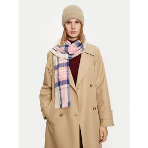 Zestaw Szalik i Czapka Pieces. Brązowe czapki Pieces, bez wzorów. Za 129,99 zł.