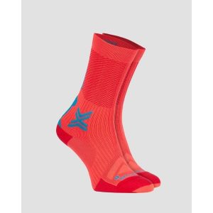 Skarpety X-Socks Bike Perform Crew. Brązowe skarpetki X-Socks, bez wzorów. Za 129,99 zł.