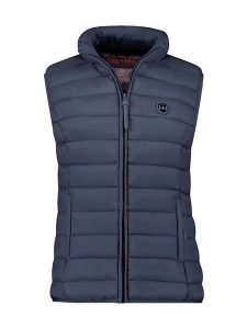 ANAPURNA Kamizelka pikowana "Vakitalana" w kolorze granatowym rozmiar: L. Niebieskie kamizelki ANAPURNA, l, bez wzorów, bez kołnierzyka, bez ramiączek, bez kaptura. Za 78,66 zł.